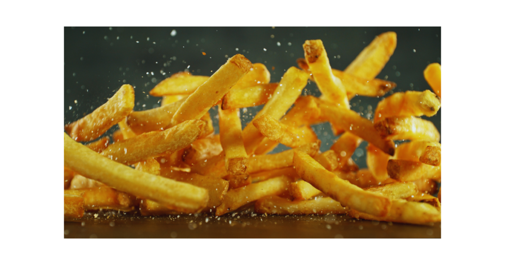 Crispy french fries