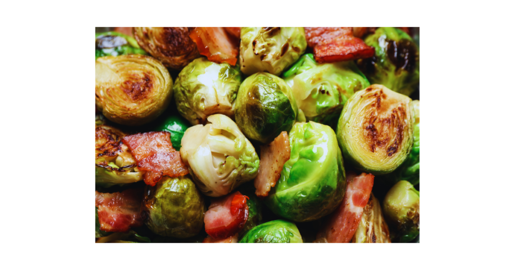 Garlic and Bacon Brussel Sprouts