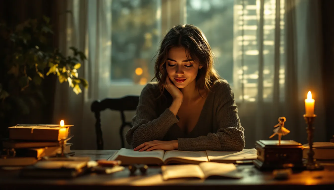 Preparing for potential communication from an ex by focusing on self-improvement.