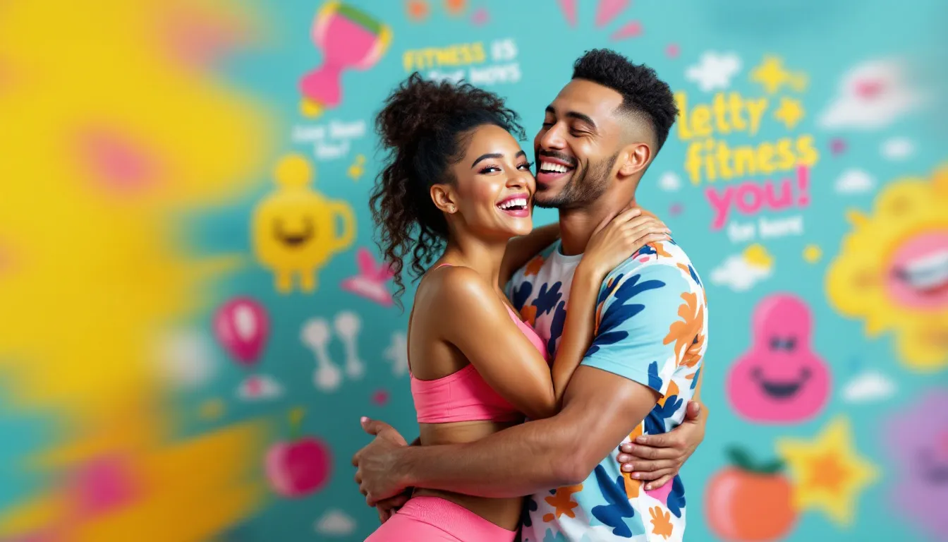A couple sharing a warm hug, illustrating the 60-Second Hug Challenge.